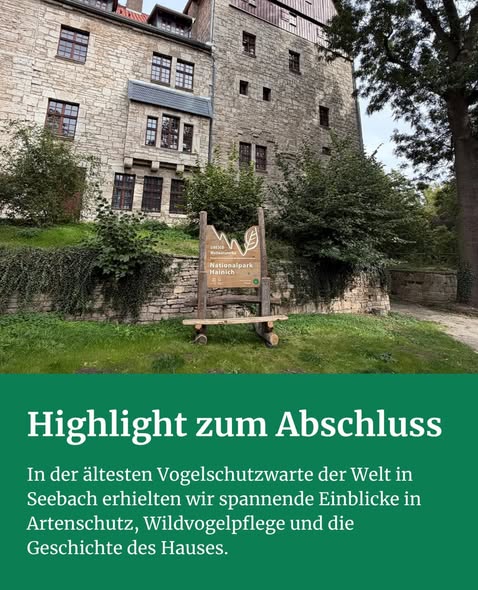 Auf Einladung unseres Landeswartes für Naturschutz trafen sich Verantwortliche für die Natur und Umweltarbeit auf Bergwacht-Ortsebene zu ihrer diesjährigen Tagung – diesmal im alternativen Bärenpark Worbis. - Bild 3