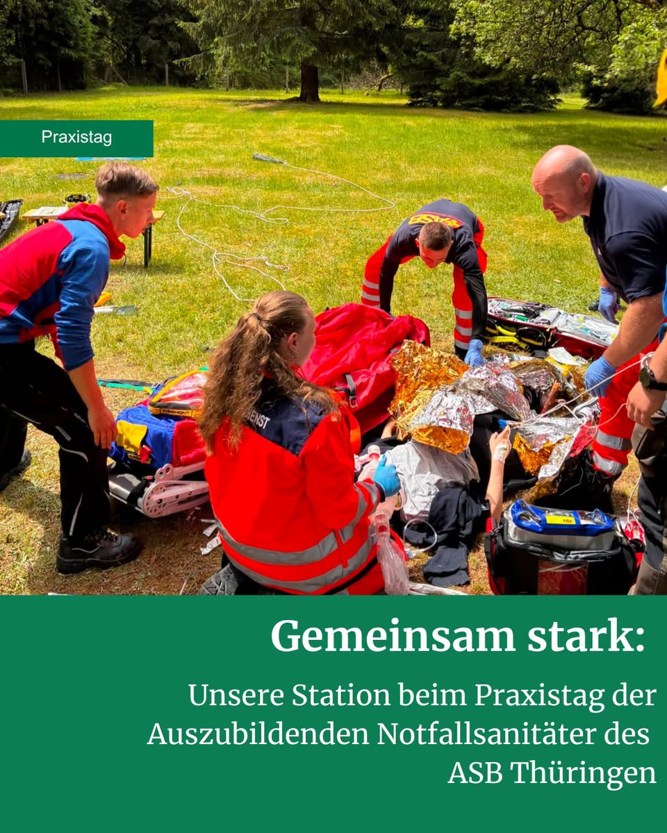 AUSBILDUNGSTAG MIT DEM ASB-RETTUNGSDIENST - Bild 1