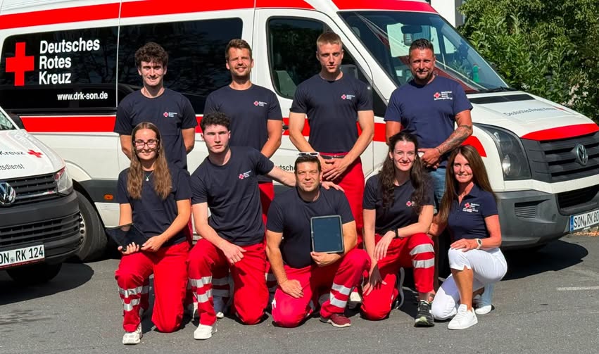 DRK-Werbeteam in Steinheid und Goldisthal unterwegs - Bild 1