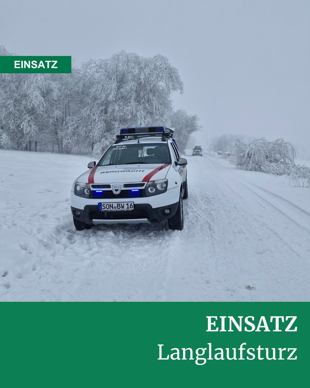 Langlaufsturz vom 01.02.2026 - Bild 1