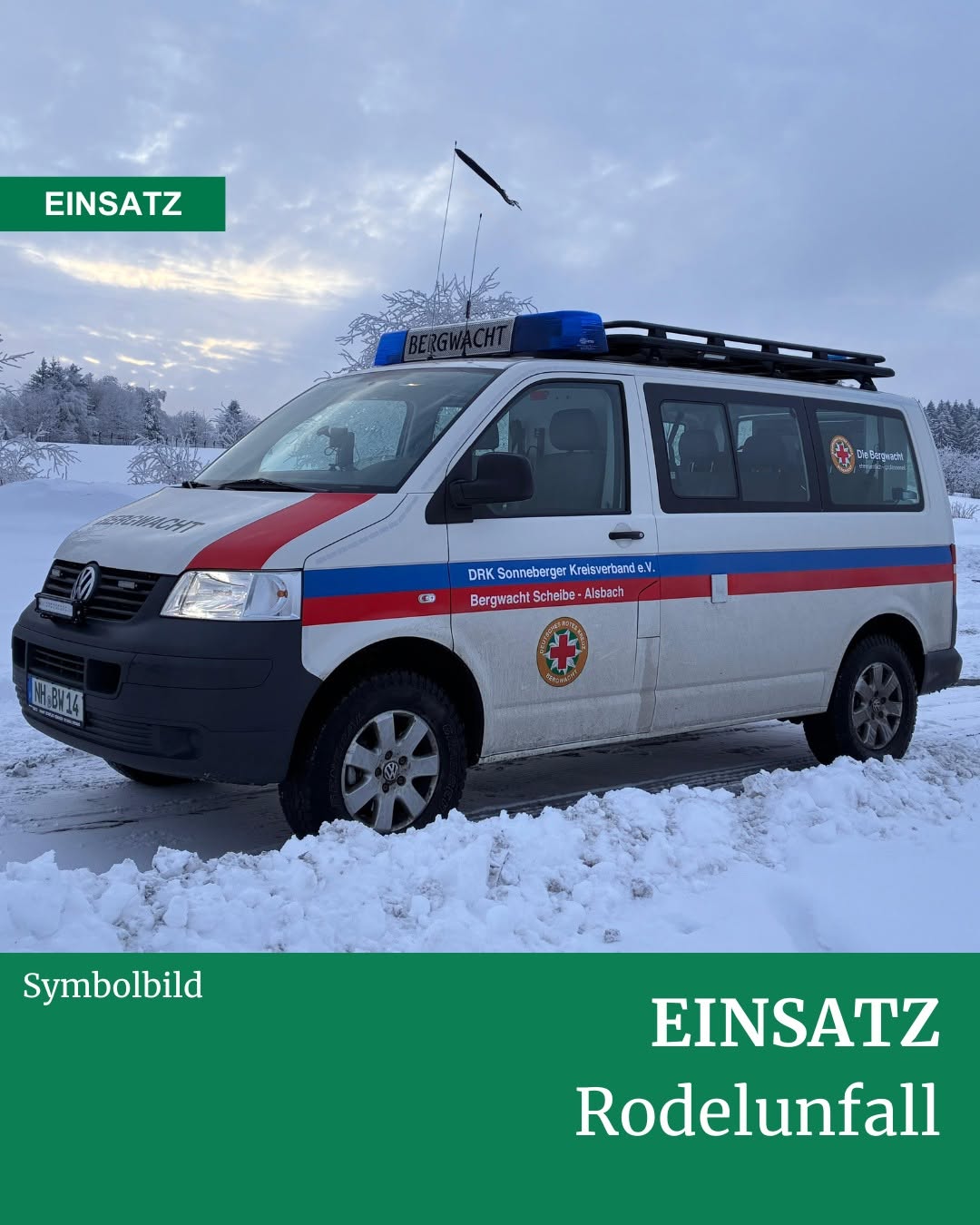 Rodelunfall vom 01.02.2026 - Bild 1