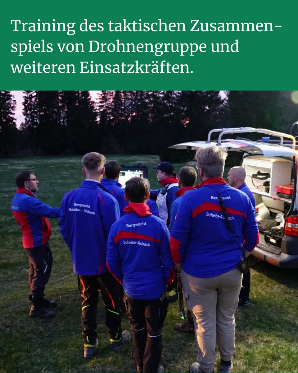 GEMEINSAME AUSBILDUNG VON DROHNENGRUPPE UND BERGWACHT - Bild 5