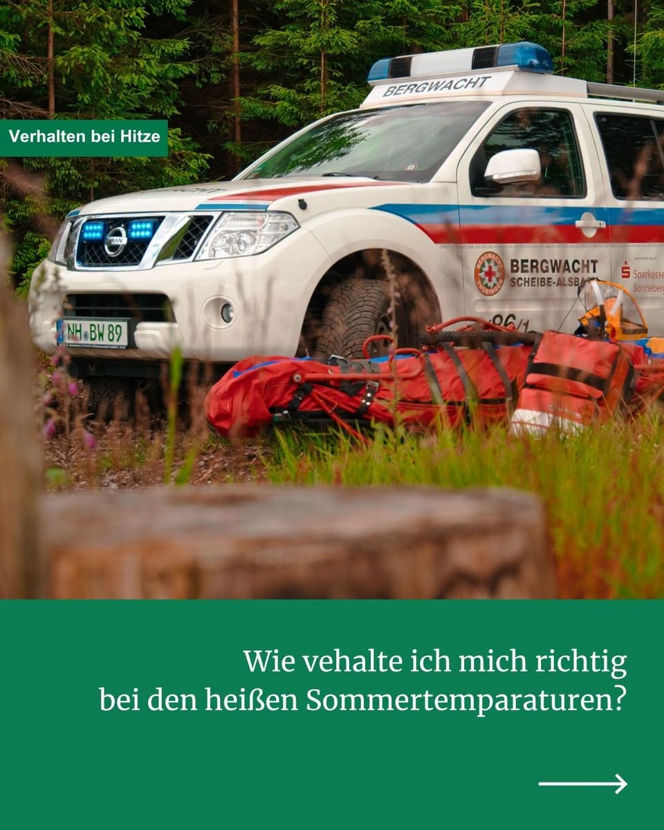 Hinweis Hitze in den Bergen und Wäldern - Bild 1